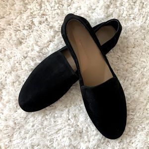 Never Worn Banana Republic Smoking Flats, Black- 8